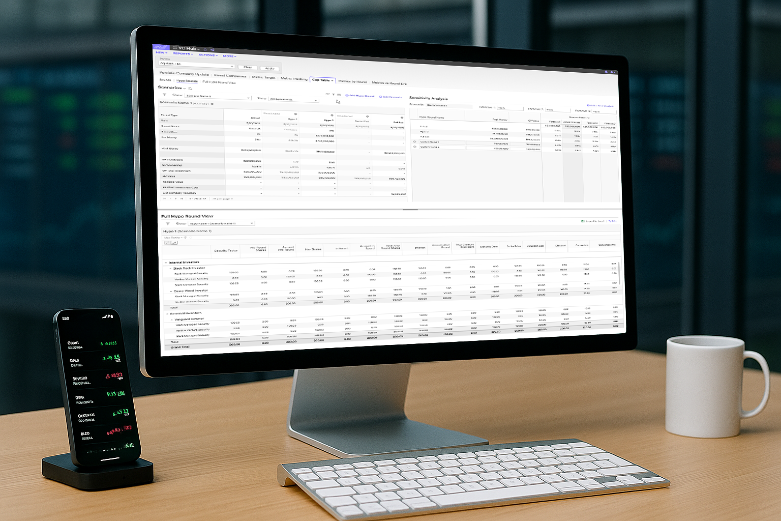 Venture Capital Scenario Modeling